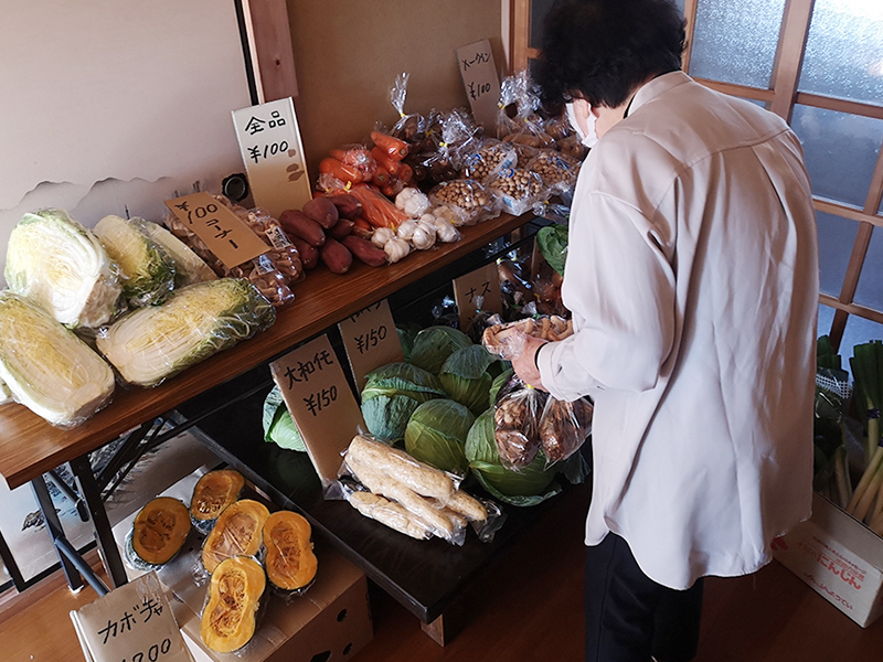 野菜の販売